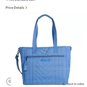 Lug Paddle Light Blue Tote Bag